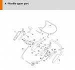 Stihl MB 545.1 VM Vario Drive Mulching Lawn Mower Spare Parts